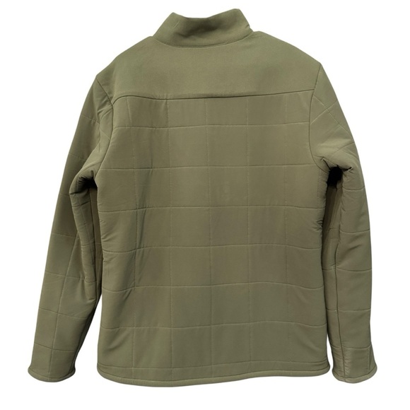 Under Armour Storm ColdGear Green Quilted 1/2 Zip Pullover Sherpa LG - Picture 3 of 7
